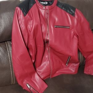 Guess leather jacket